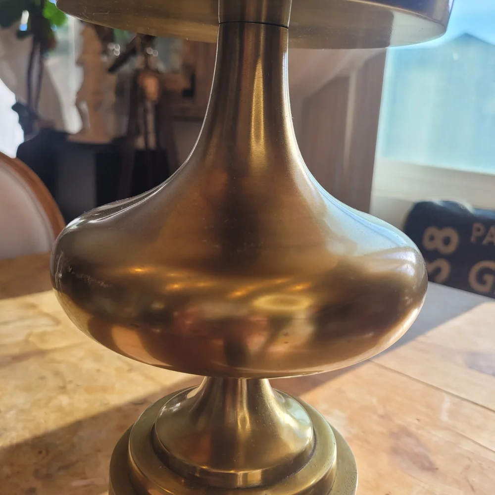The Vintage Brass Candle Holder Pedestal